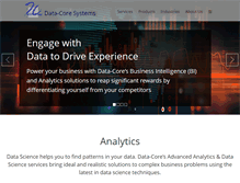 Tablet Screenshot of datacoresystems.com